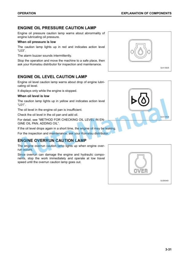 Komatsu PC290LC-11E0 Hydraulic Excavator Operation and Maintenance Manual PEN01825-01 2 Komatsu PC290LC-11E0 Hydraulic Excavator Operation and Maintenance Manual PEN01825-01 - Image 2