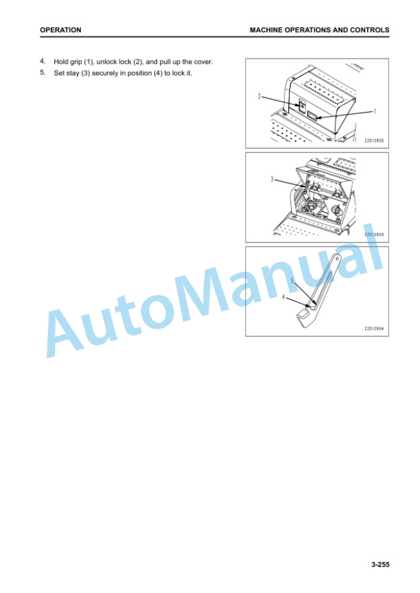 Komatsu PC290LC-11E0 Hydraulic Excavator Operation and Maintenance Manual PEN01825-01 4 Komatsu PC290LC-11E0 Hydraulic Excavator Operation and Maintenance Manual PEN01825-01 - Image 4