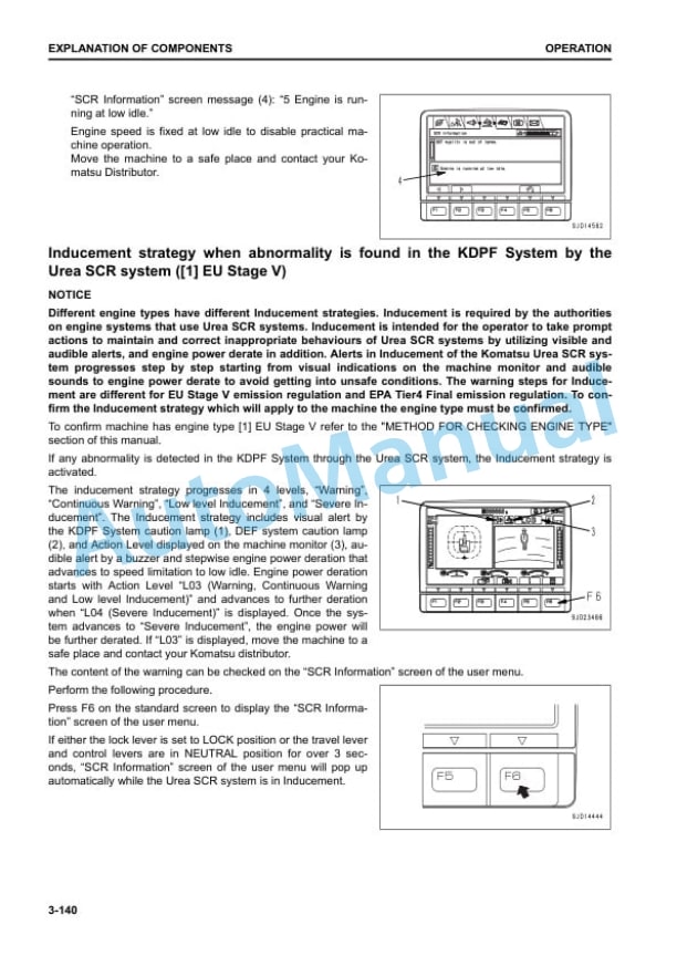 Komatsu PC290LC-11E0, PC290NLC-11E0 Hydraulic Excavator Operation and Maintenance Manual UENAM01596 3 Komatsu PC290LC-11E0, PC290NLC-11E0 Hydraulic Excavator Operation and Maintenance Manual UENAM01596 - Image 3