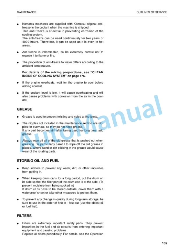 Komatsu PC290LC-6K, PC290NLC-6K Hydraulic Excavator Operation and Maintenance Manual EEAM010303 4 Komatsu PC290LC-6K, PC290NLC-6K Hydraulic Excavator Operation and Maintenance Manual EEAM010303 - Image 4