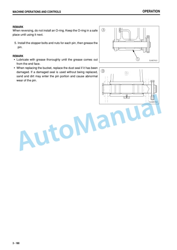 Komatsu PC290LC-8 Hydraulic Excavator Operation and Maintenance Manual PEN01074-01 4 Komatsu PC290LC-8 Hydraulic Excavator Operation and Maintenance Manual PEN01074-01 - Image 4