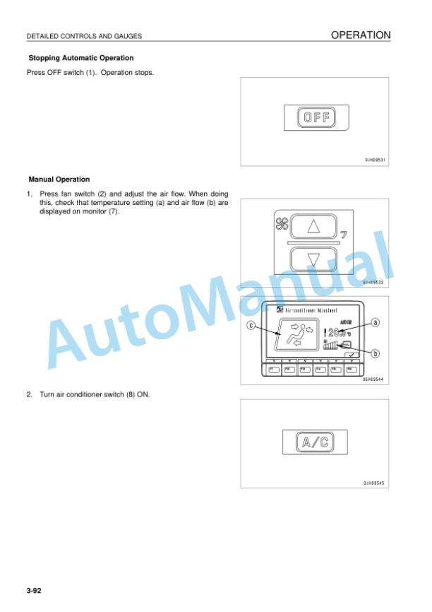 Komatsu PC290LC-8, PC290NLC-8 Hydraulic Excavator Operation and Maintenance Manual UEAM005100 3 Komatsu PC290LC-8, PC290NLC-8 Hydraulic Excavator Operation and Maintenance Manual UEAM005100 - Image 3