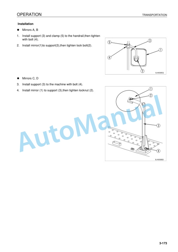 Komatsu PC290LC-8, PC290NLC-8 Hydraulic Excavator Operation and Maintenance Manual UEAM005100 4 Komatsu PC290LC-8, PC290NLC-8 Hydraulic Excavator Operation and Maintenance Manual UEAM005100 - Image 4