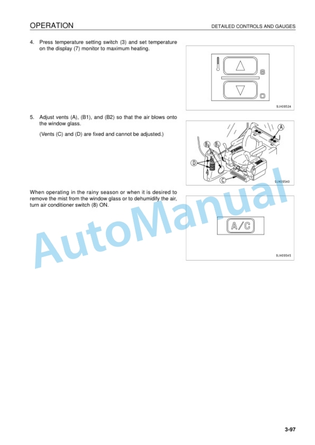 Komatsu PC290LC-8, PC290NLC-8 Hydraulic Excavator Operation and Maintenance Manual UEAM006100 3 Komatsu PC290LC-8, PC290NLC-8 Hydraulic Excavator Operation and Maintenance Manual UEAM006100 - Image 3