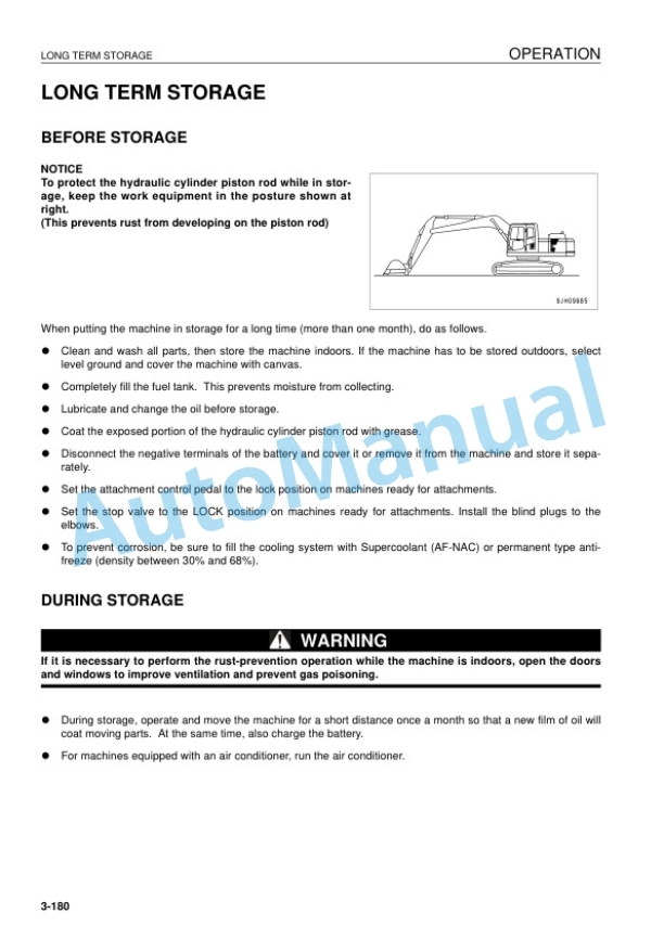 Komatsu PC290LC-8, PC290NLC-8 Hydraulic Excavator Operation and Maintenance Manual UEAM006100 4 Komatsu PC290LC-8, PC290NLC-8 Hydraulic Excavator Operation and Maintenance Manual UEAM006100 - Image 4