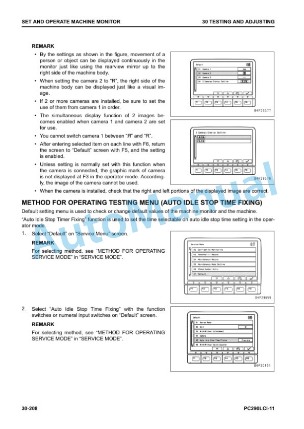 Alternative view of Komatsu PC290LCi-11 Hydraulic Excavator Shop Manual SEN06726-08