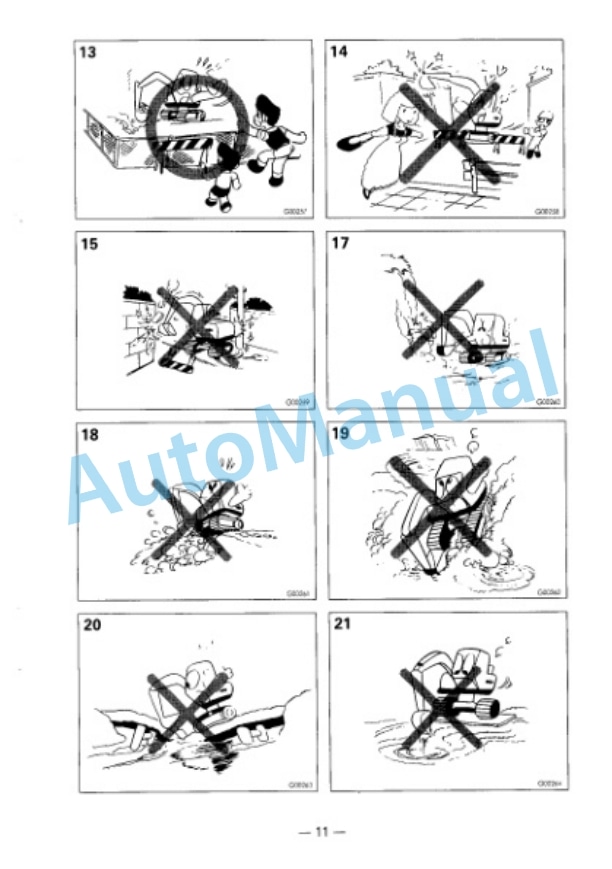 Komatsu PC300-5 Custom Hydraulic Excavator Operation and Maintenance Manual SEAM0207C502 5 Komatsu PC300-5 Custom Hydraulic Excavator Operation and Maintenance Manual SEAM0207C502 - Image 5