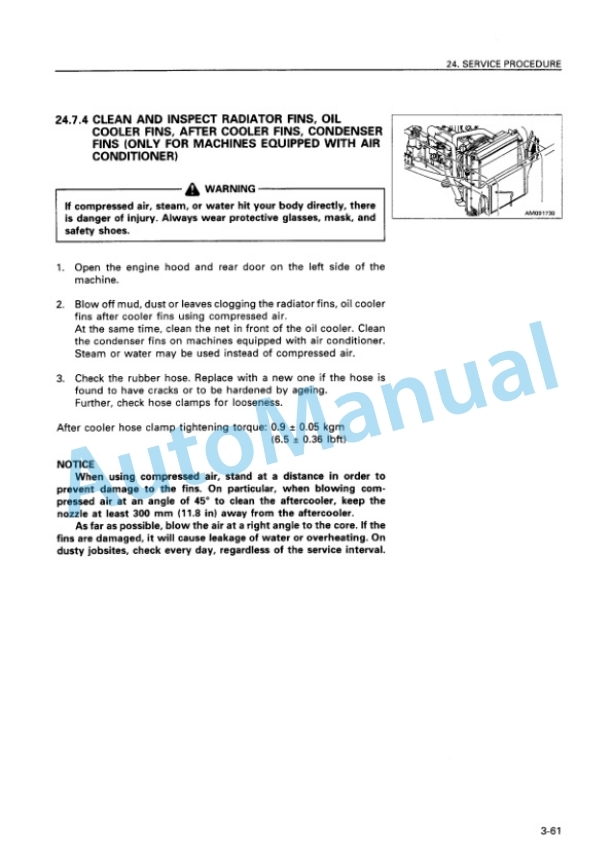 Komatsu PC300-6 Custom, PC300LC-6 Custom Hydraulic Excavator Operation and Maintenance Manual SEAM009201 5 Komatsu PC300-6 Custom, PC300LC-6 Custom Hydraulic Excavator Operation and Maintenance Manual SEAM009201 - Image 5