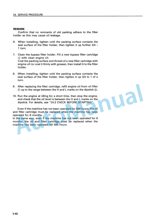 Komatsu PC300-6 Excel, PC300LC-6 Excel Hydraulic Excavator Operation and Maintenance Manual SEAM009202 5 Komatsu PC300-6 Excel, PC300LC-6 Excel Hydraulic Excavator Operation and Maintenance Manual SEAM009202 - Image 5