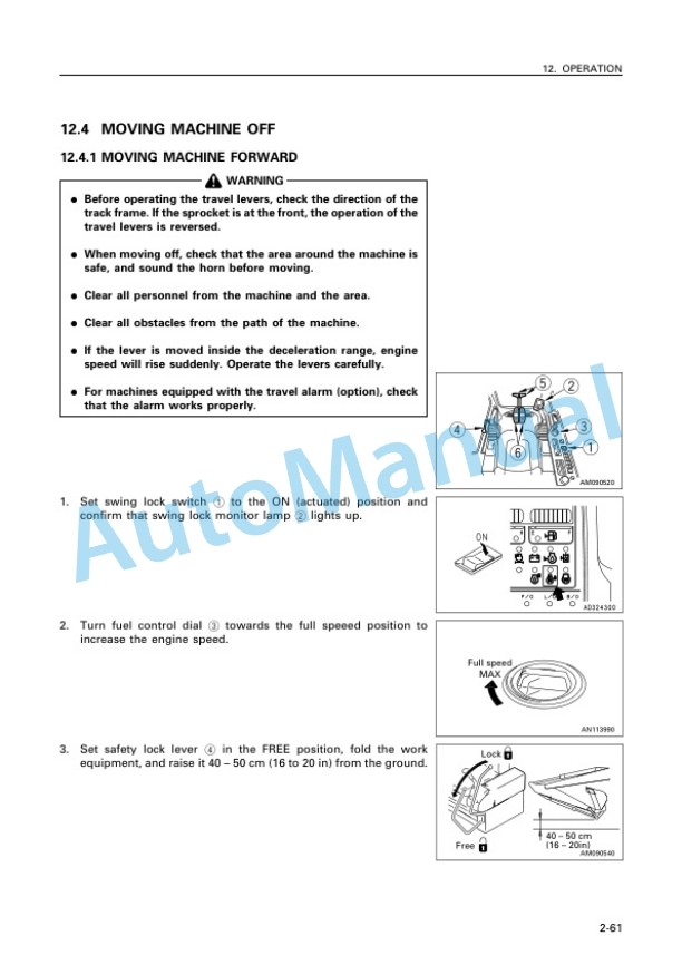 Komatsu PC300-6, PC300LC-6, PC350-6, PC350LC-6 Hydraulic Excavator Operation and Maintenance Manual SEAM009003T 3 Komatsu PC300-6, PC300LC-6, PC350-6, PC350LC-6 Hydraulic Excavator Operation and Maintenance Manual SEAM009003T - Image 3