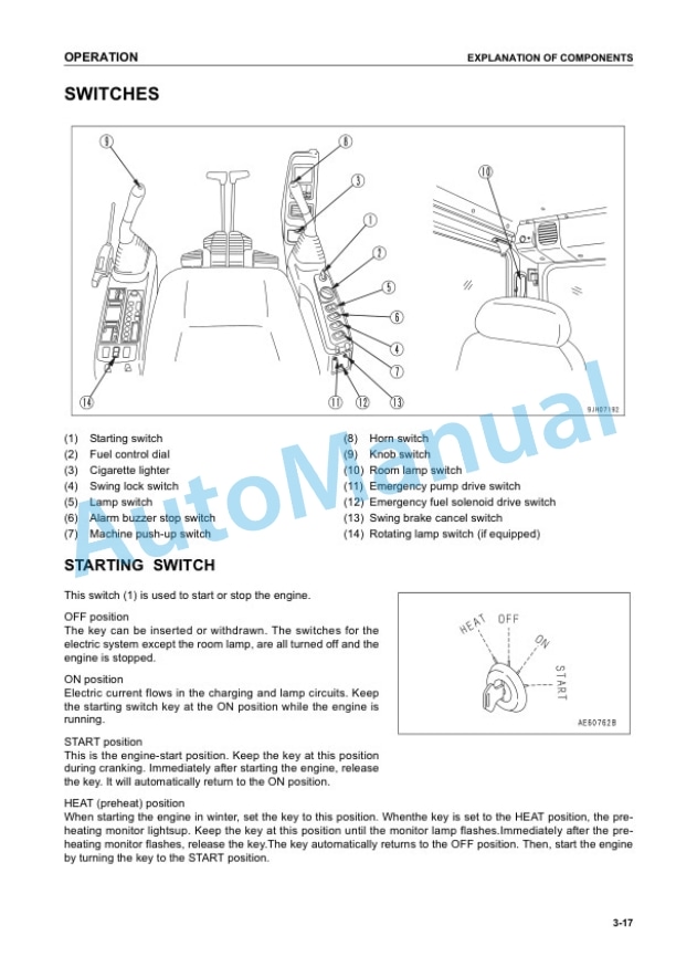 Komatsu PC300-7, PC300LC-7, PC350-7, PC350LC-7 Galeo Hydraulic Excavator Operation and Maintenance Manual PEN00050-02 2 Komatsu PC300-7, PC300LC-7, PC350-7, PC350LC-7 Galeo Hydraulic Excavator Operation and Maintenance Manual PEN00050-02 - Image 2