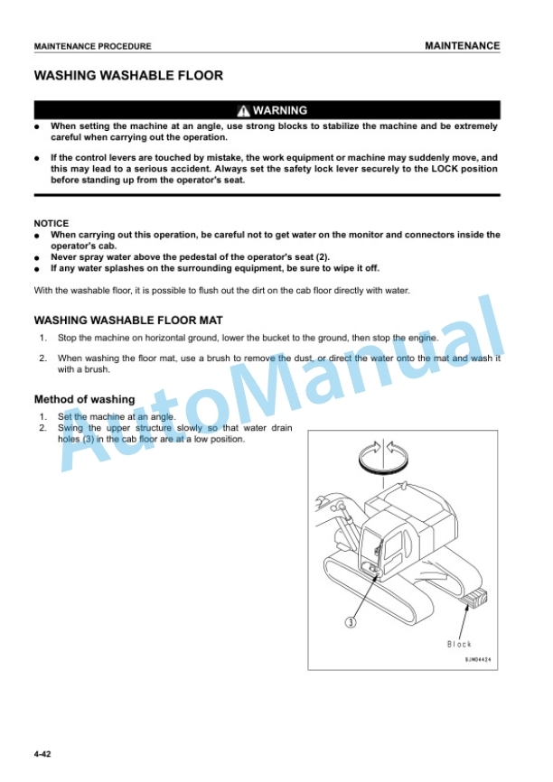 Komatsu PC300-7, PC300LC-7, PC350-7, PC350LC-7 Galeo Hydraulic Excavator Operation and Maintenance Manual SEAM044200T 5 Komatsu PC300-7, PC300LC-7, PC350-7, PC350LC-7 Galeo Hydraulic Excavator Operation and Maintenance Manual SEAM044200T - Image 5