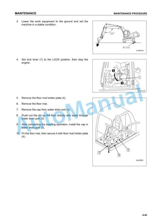 Komatsu PC300-7, PC300LC-7, PC350-7, PC350LC-7 Galeo Hydraulic Excavator Operation and Maintenance Manual TEN00055-02 5 Komatsu PC300-7, PC300LC-7, PC350-7, PC350LC-7 Galeo Hydraulic Excavator Operation and Maintenance Manual TEN00055-02 - Image 5