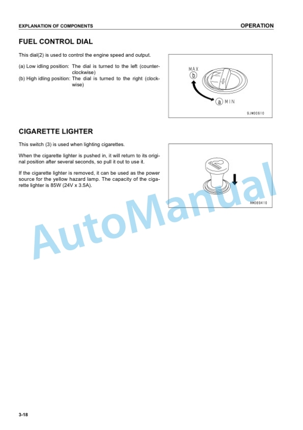 Komatsu PC300-7, PC300LC-7, PC350-7, PC350LC-7 Galeo Hydraulic Excavator Operation and Maintenance Manual TEN00056-02 2 Komatsu PC300-7, PC300LC-7, PC350-7, PC350LC-7 Galeo Hydraulic Excavator Operation and Maintenance Manual TEN00056-02 - Image 2