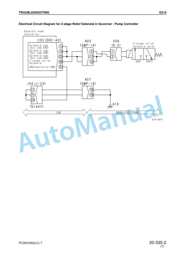 Komatsu PC300-7, PC300LC-7, PC350-7, PC350LC-7 Hydraulic Excavator Shop Manual SEBM025811 4 Komatsu PC300-7, PC300LC-7, PC350-7, PC350LC-7 Hydraulic Excavator Shop Manual SEBM025811 - Image 4