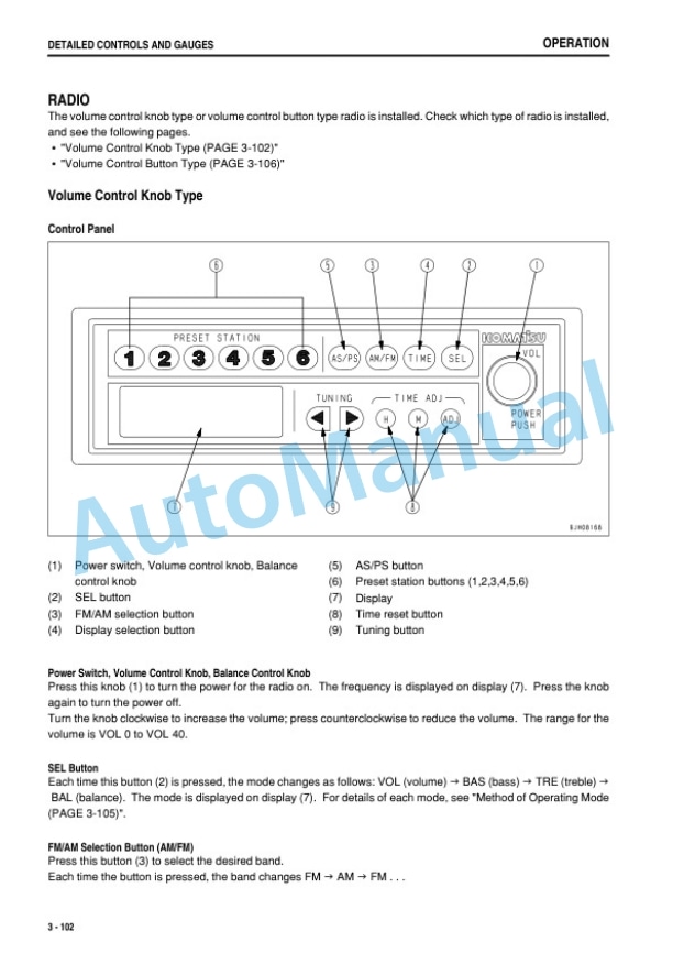 Komatsu PC300-8, PC300LC-8, PC350-8, PC350LC-8 Hydraulic Excavator Operation and Maintenance Manual PEN00849-00 3 Komatsu PC300-8, PC300LC-8, PC350-8, PC350LC-8 Hydraulic Excavator Operation and Maintenance Manual PEN00849-00 - Image 3
