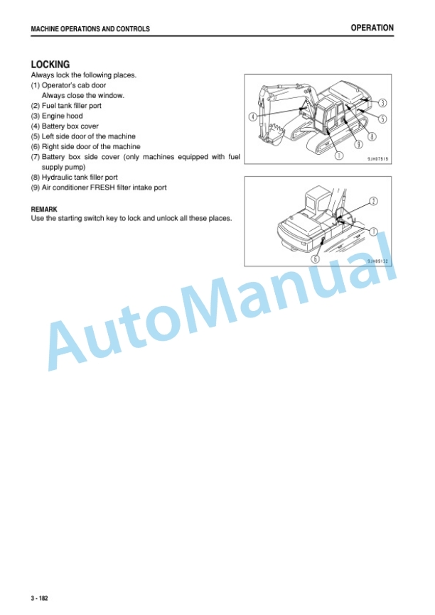 Komatsu PC300-8, PC300LC-8, PC350-8, PC350LC-8 Hydraulic Excavator Operation and Maintenance Manual PEN00849-00 4 Komatsu PC300-8, PC300LC-8, PC350-8, PC350LC-8 Hydraulic Excavator Operation and Maintenance Manual PEN00849-00 - Image 4