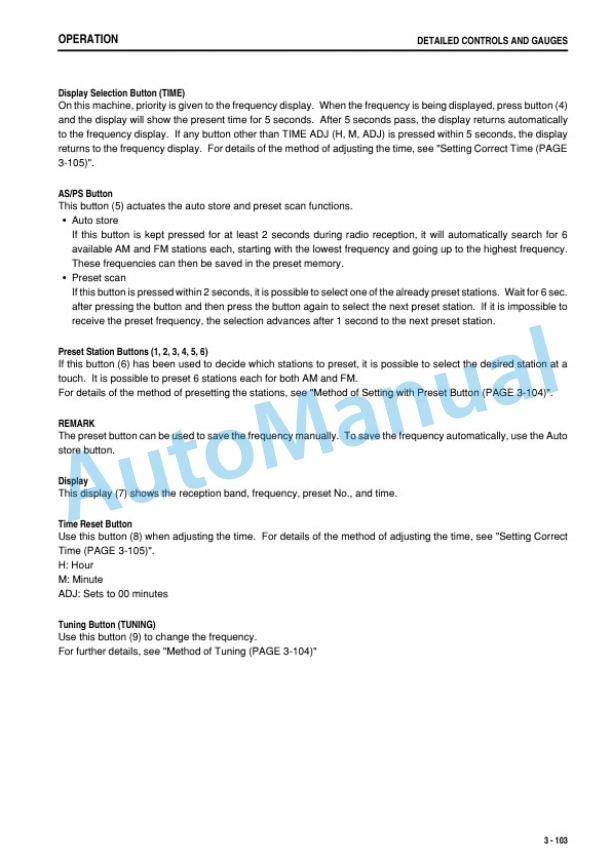 Komatsu PC300-8, PC300LC-8, PC350-8, PC350LC-8 Hydraulic Excavator Operation and Maintenance Manual PEN00995-03 3 Komatsu PC300-8, PC300LC-8, PC350-8, PC350LC-8 Hydraulic Excavator Operation and Maintenance Manual PEN00995-03 - Image 3