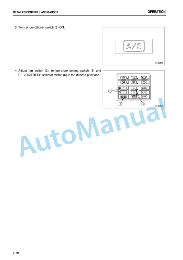 Komatsu PC300-8, PC300LC-8, PC350-8, PC350LC-8 Hydraulic Excavator Operation and Maintenance Manual TEN00182-03 3 Komatsu PC300-8, PC300LC-8, PC350-8, PC350LC-8 Hydraulic Excavator Operation and Maintenance Manual TEN00182-03 - Image 3