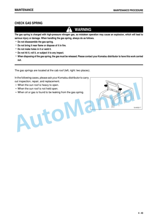 Komatsu PC300-8, PC300LC-8, PC350-8, PC350LC-8 Hydraulic Excavator Operation and Maintenance Manual TEN00381-01 5 Komatsu PC300-8, PC300LC-8, PC350-8, PC350LC-8 Hydraulic Excavator Operation and Maintenance Manual TEN00381-01 - Image 5