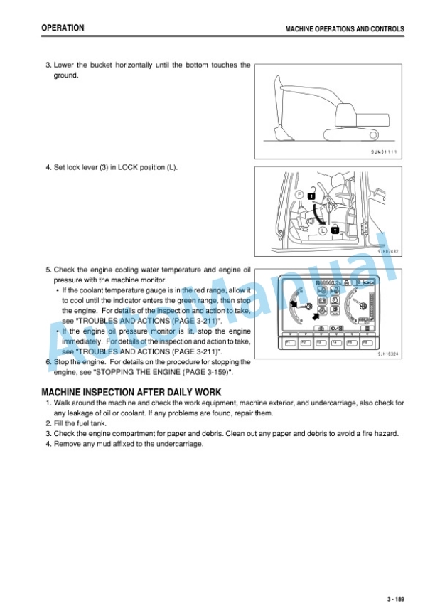 Komatsu PC300-8M0, PC300LC-8M0, PC350-8M0, PC350LC-8M0 Hydraulic Excavator Operation and Maintenance Manual PEN00821-00 4 Komatsu PC300-8M0, PC300LC-8M0, PC350-8M0, PC350LC-8M0 Hydraulic Excavator Operation and Maintenance Manual PEN00821-00 - Image 4