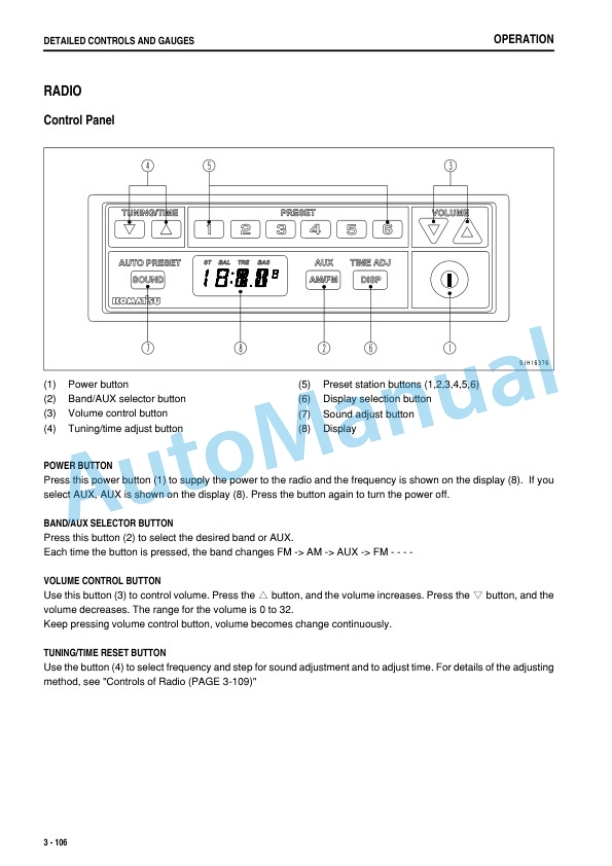 Komatsu PC300-8M0, PC300LC-8M0, PC350-8M0, PC350LC-8M0 Hydraulic Excavator Operation and Maintenance Manual PEN00823-00 3 Komatsu PC300-8M0, PC300LC-8M0, PC350-8M0, PC350LC-8M0 Hydraulic Excavator Operation and Maintenance Manual PEN00823-00 - Image 3