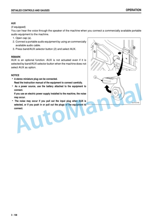Komatsu PC300-8M0, PC300LC-8M0, PC350-8M0, PC350LC-8M0 Hydraulic Excavator Operation and Maintenance Manual PEN00991-06-3