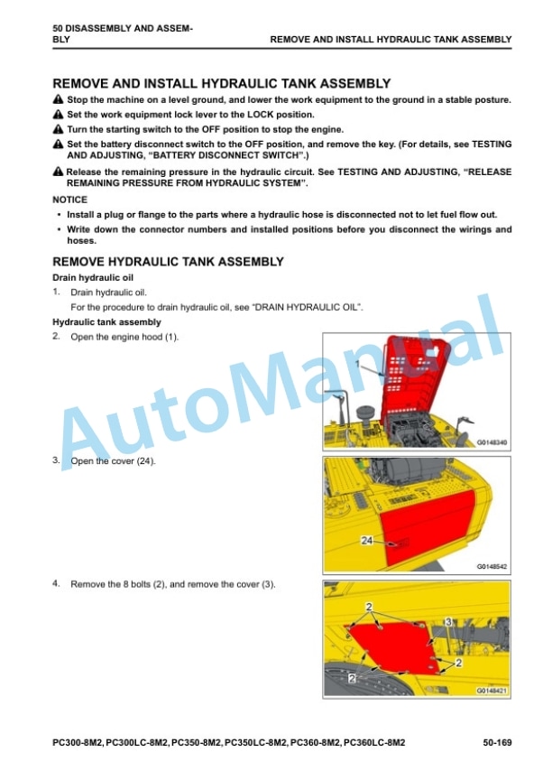 Komatsu PC300-8M2, PC300LC-8M2, PC350-8M2, PC350LC-8M2, PC360-8M2, PC360LC-8M2 Hydraulic Excavator Shop Manual SEN06931-01 5 Komatsu PC300-8M2, PC300LC-8M2, PC350-8M2, PC350LC-8M2, PC360-8M2, PC360LC-8M2 Hydraulic Excavator Shop Manual SEN06931-01 - Image 5