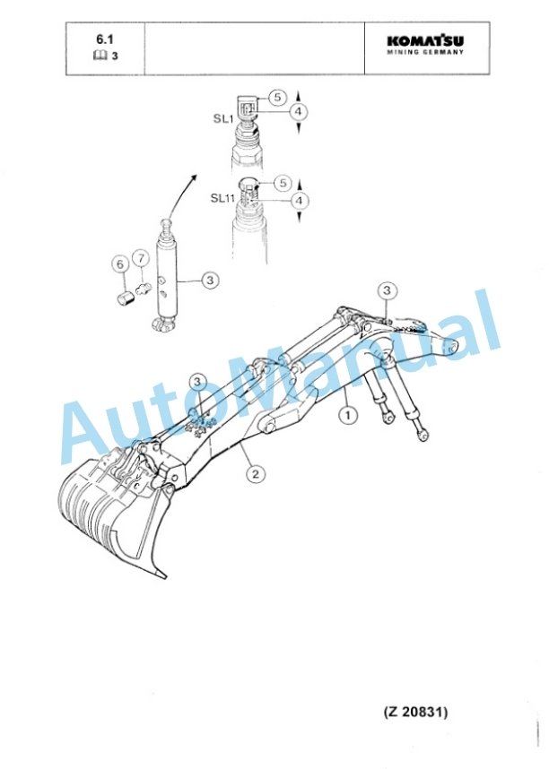 Komatsu PC3000-1 Hydraulic Mining Shovel Operation and Maintenance Manual OMPC30006225 4 Komatsu PC3000-1 Hydraulic Mining Shovel Operation and Maintenance Manual OMPC30006225 - Image 4