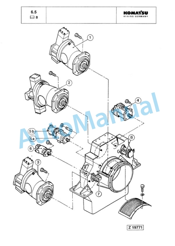 Komatsu PC3000-1 Hydraulic Mining Shovel Operation and Maintenance Manual OMPC30006225 5 Komatsu PC3000-1 Hydraulic Mining Shovel Operation and Maintenance Manual OMPC30006225 - Image 5