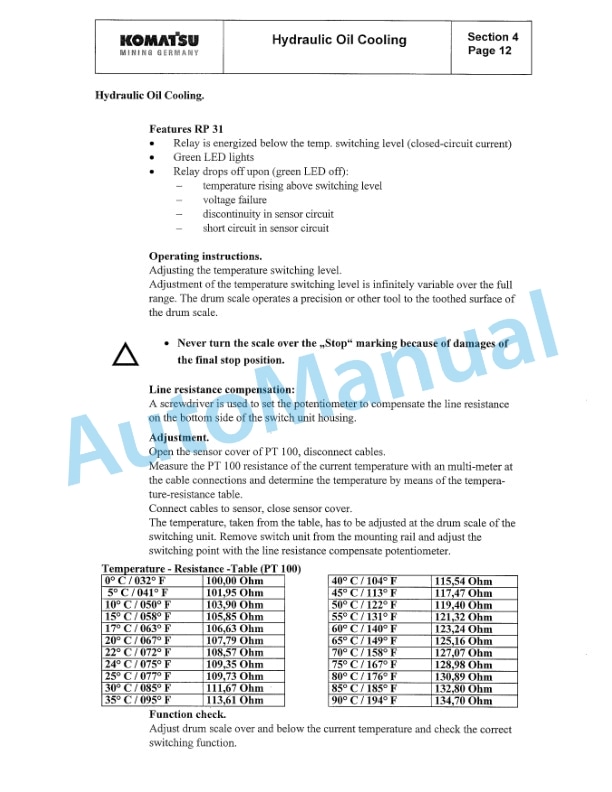 Alternative view of Komatsu PC3000-1 Hydraulic Mining Shovel Shop Manual SMPC30006182