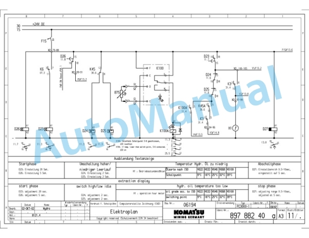 Komatsu PC3000-1 Hydraulic Mining Shovel Shop Manual SMPC30006194 5 Komatsu PC3000-1 Hydraulic Mining Shovel Shop Manual SMPC30006194 - Image 5