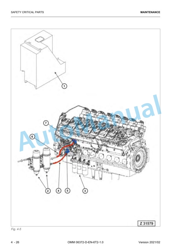 Komatsu PC3000-6 Hydraulic Mining Shovel Operation and Maintenance Manual 06372-D-EN-6T2-P1-1.0 4 Komatsu PC3000-6 Hydraulic Mining Shovel Operation and Maintenance Manual 06372-D-EN-6T2-P1-1.0 - Image 4