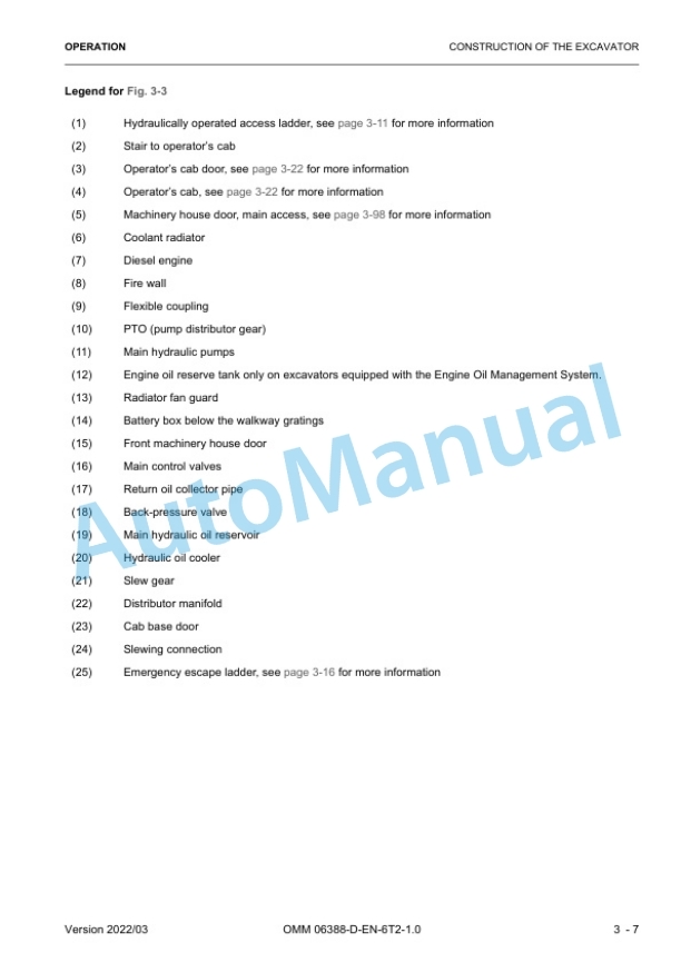 Komatsu PC3000-6 Hydraulic Mining Shovel Operation and Maintenance Manual 06388-D-EN-6T2-P1-1.0 2 Komatsu PC3000-6 Hydraulic Mining Shovel Operation and Maintenance Manual 06388-D-EN-6T2-P1-1.0 - Image 2