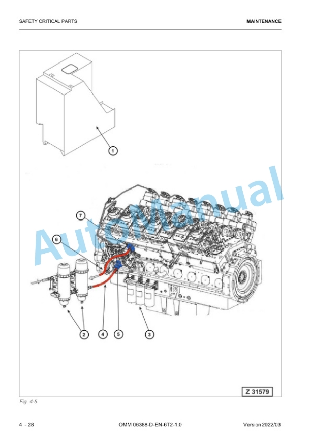Komatsu PC3000-6 Hydraulic Mining Shovel Operation and Maintenance Manual 06388-D-EN-6T2-P1-1.0 4 Komatsu PC3000-6 Hydraulic Mining Shovel Operation and Maintenance Manual 06388-D-EN-6T2-P1-1.0 - Image 4