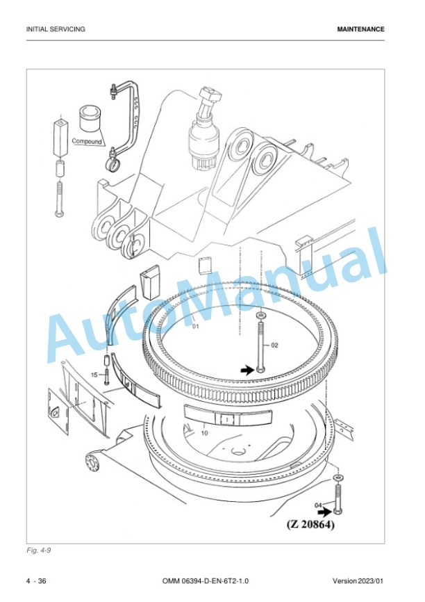 Komatsu PC3000-6 Hydraulic Mining Shovel Operation and Maintenance Manual 06394-D-EN-6T2-P1-1.0 4 Komatsu PC3000-6 Hydraulic Mining Shovel Operation and Maintenance Manual 06394-D-EN-6T2-P1-1.0 - Image 4
