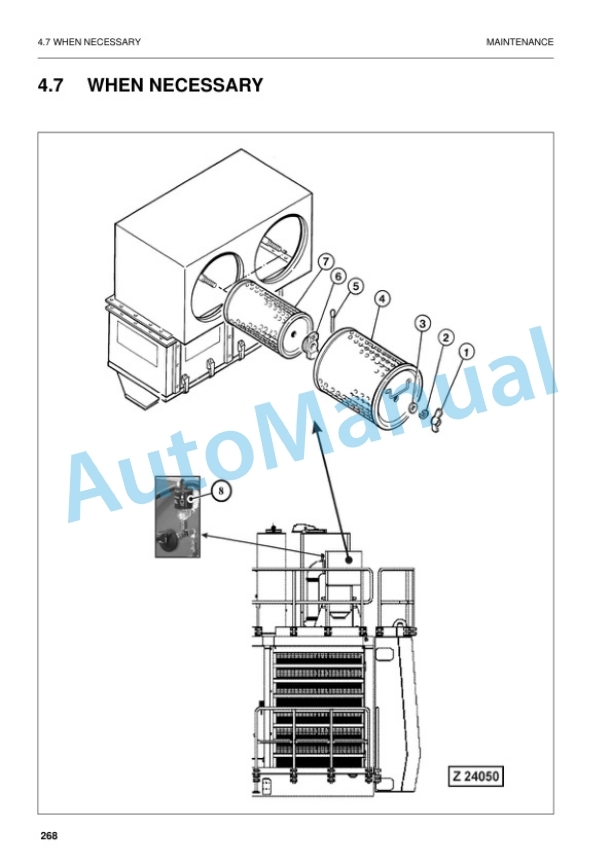 Komatsu PC3000-6 Hydraulic Mining Shovel Operation and Maintenance Manual GZEAM06253 4 Komatsu PC3000-6 Hydraulic Mining Shovel Operation and Maintenance Manual GZEAM06253 - Image 4