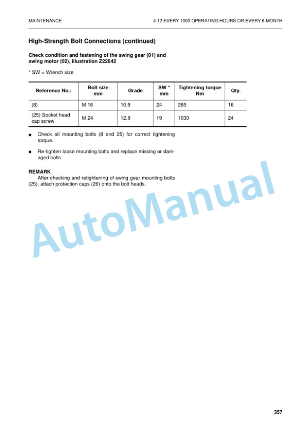 Komatsu PC3000-6 Hydraulic Mining Shovel Operation and Maintenance Manual GZEAM06253 5 Komatsu PC3000-6 Hydraulic Mining Shovel Operation and Maintenance Manual GZEAM06253 - Image 5