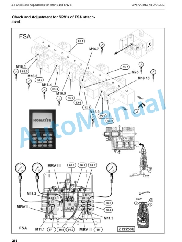 Komatsu PC3000-6 Hydraulic Mining Shovel Service Manual 4 Komatsu PC3000-6 Hydraulic Mining Shovel Service Manual - Image 4
