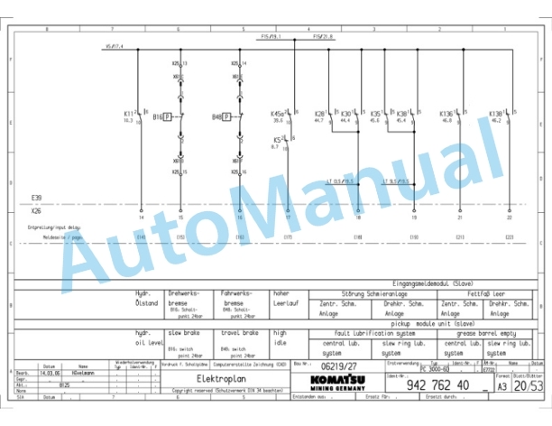Komatsu PC3000-6 Hydraulic Mining Shovel Shop Manual SMPC30006219 5 Komatsu PC3000-6 Hydraulic Mining Shovel Shop Manual SMPC30006219 - Image 5