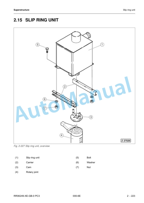 Komatsu PC3000E-6 Hydraulic Mining Shovel Shop Manual 06249-upE-GB-3 4 Komatsu PC3000E-6 Hydraulic Mining Shovel Shop Manual 06249-upE-GB-3 - Image 4