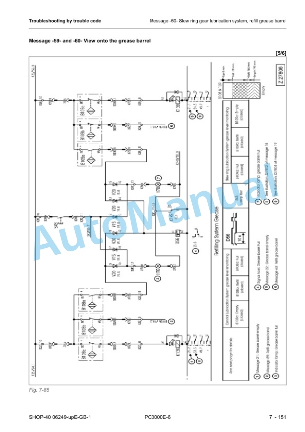 Komatsu PC3000E-6 Hydraulic Mining Shovel Shop Manual 06249-upE-GB-4 4 Komatsu PC3000E-6 Hydraulic Mining Shovel Shop Manual 06249-upE-GB-4 - Image 4
