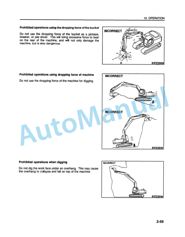 Komatsu PC300LC-5 Hydraulic Excavator Operation and Maintenance Manual CEAM207040 3 Komatsu PC300LC-5 Hydraulic Excavator Operation and Maintenance Manual CEAM207040 - Image 3