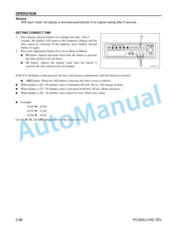 Komatsu PC300LC-7E0, PC300HD-7E0 Hydraulic Excavator Operation and Maintenance Manual CEAM016903 3 Komatsu PC300LC-7E0, PC300HD-7E0 Hydraulic Excavator Operation and Maintenance Manual CEAM016903 - Image 3