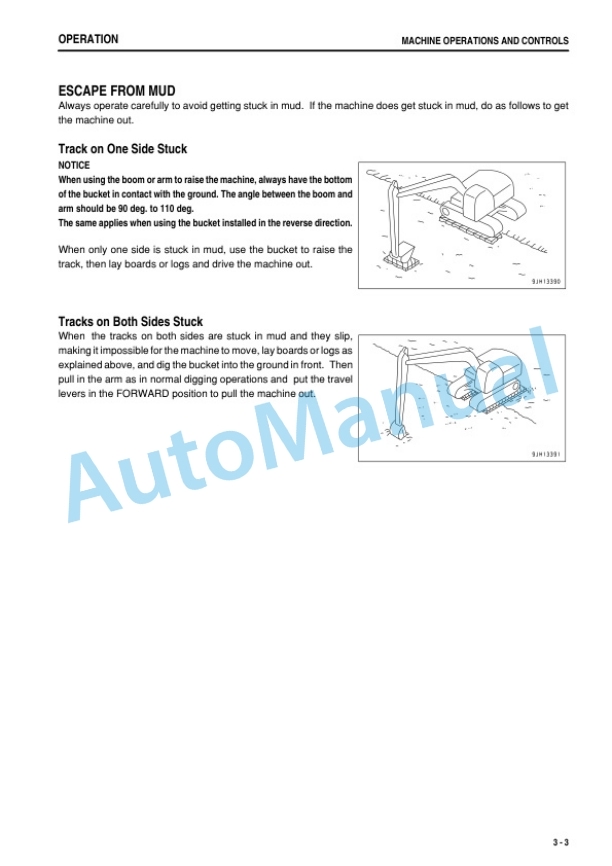 Komatsu PC300LC-8M0 Hydraulic Excavator Operation and Maintenance Manual PEN00824-00 4 Komatsu PC300LC-8M0 Hydraulic Excavator Operation and Maintenance Manual PEN00824-00 - Image 4