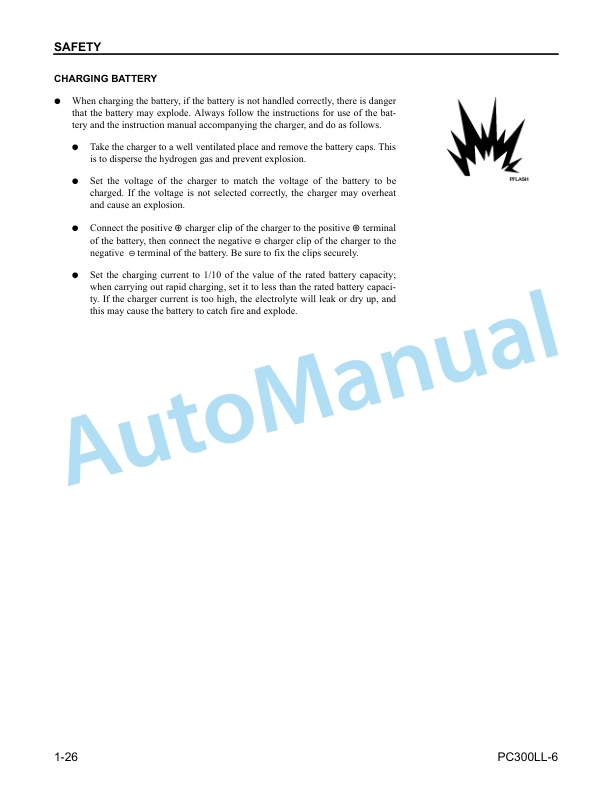 Komatsu PC300LL-6 Hydraulic Excavator Operation and Maintenance Manual CEAM008501 2 Komatsu PC300LL-6 Hydraulic Excavator Operation and Maintenance Manual CEAM008501 - Image 2