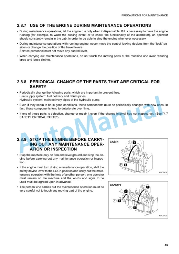 Komatsu PC30MR-2, PC35MR-2 Galeo Hydraulic Excavator Operation and Maintenance Manual WEAM006600 2 Komatsu PC30MR-2, PC35MR-2 Galeo Hydraulic Excavator Operation and Maintenance Manual WEAM006600 - Image 2