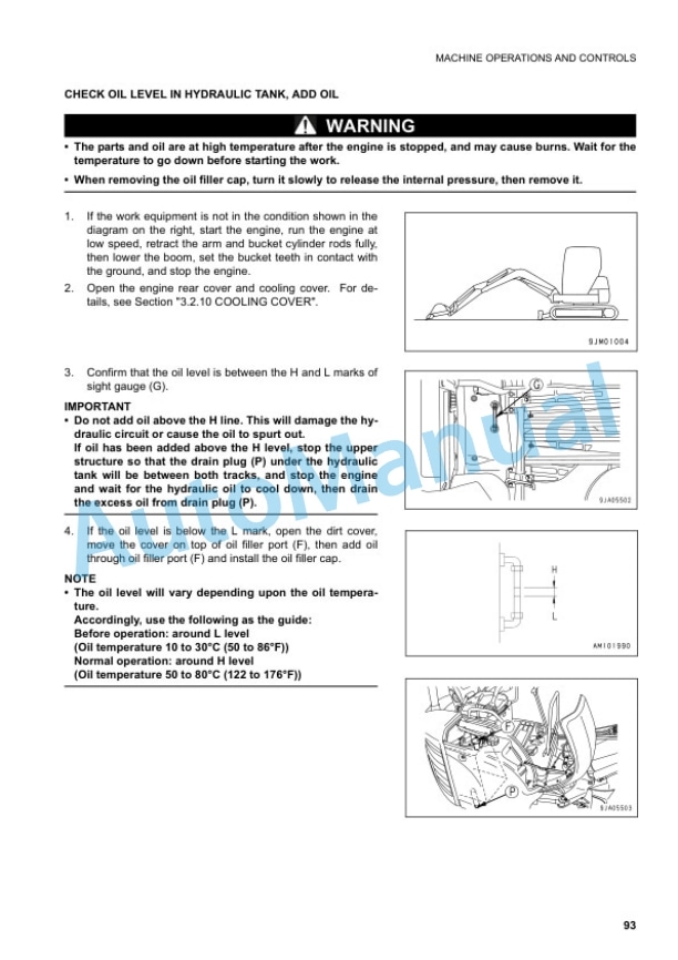 Komatsu PC30MR-2, PC35MR-2 Galeo Hydraulic Excavator Operation and Maintenance Manual WEAM006600 3 Komatsu PC30MR-2, PC35MR-2 Galeo Hydraulic Excavator Operation and Maintenance Manual WEAM006600 - Image 3