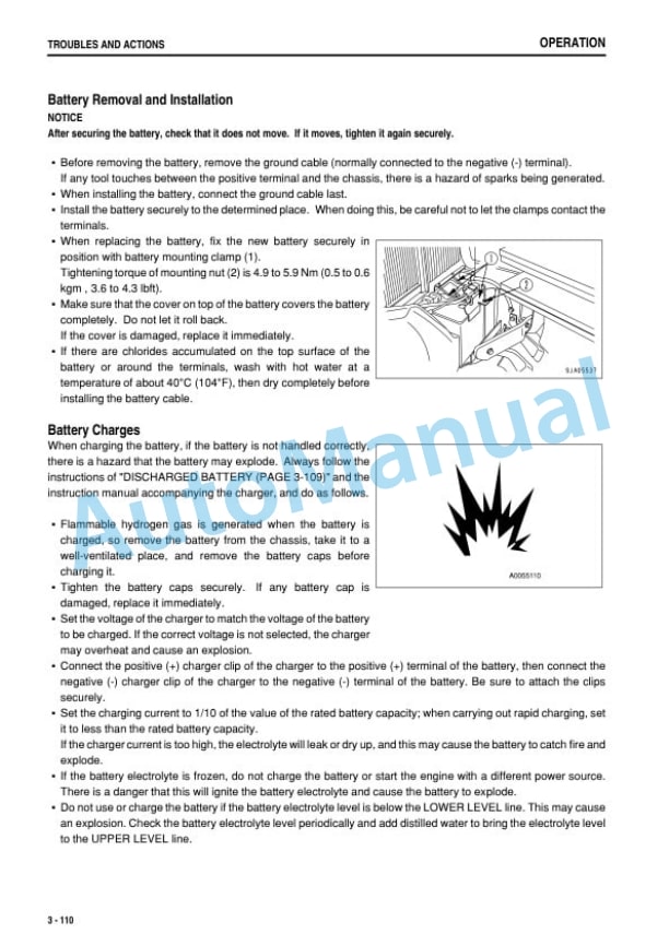 Komatsu PC30MR-3, PC35MR-3 Hydraulic Excavator Operation and Maintenance Manual TEN00625-00 4 Komatsu PC30MR-3, PC35MR-3 Hydraulic Excavator Operation and Maintenance Manual TEN00625-00 - Image 4