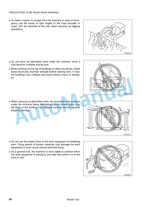 Komatsu PC30MR-3, PC35MR-3 Hydraulic Excavator Operation and Maintenance Manual WEAM011902 2 Komatsu PC30MR-3, PC35MR-3 Hydraulic Excavator Operation and Maintenance Manual WEAM011902 - Image 2
